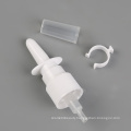 White Color Atomizer Nasal Sprayer with Clip 18mm 20mm 24mm 28mm Nasal Pump Sprayer